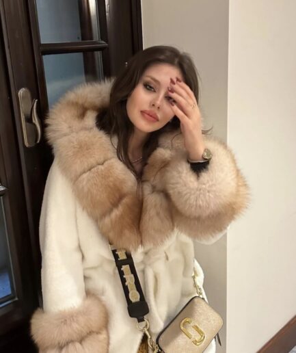 Angel Jacket Off White-Beige